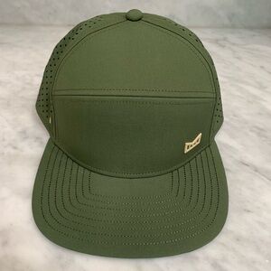 Melin Trenches Icon Hydro Performance Snapback Hat (Brand New, Canopy/Khaki)